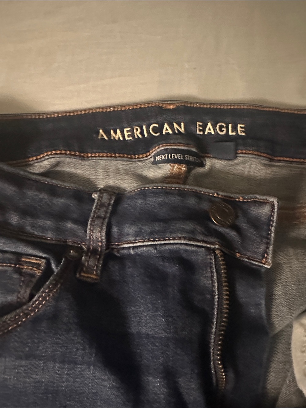 American Eagle Outfitters women Indigo Slim Straight Jeans